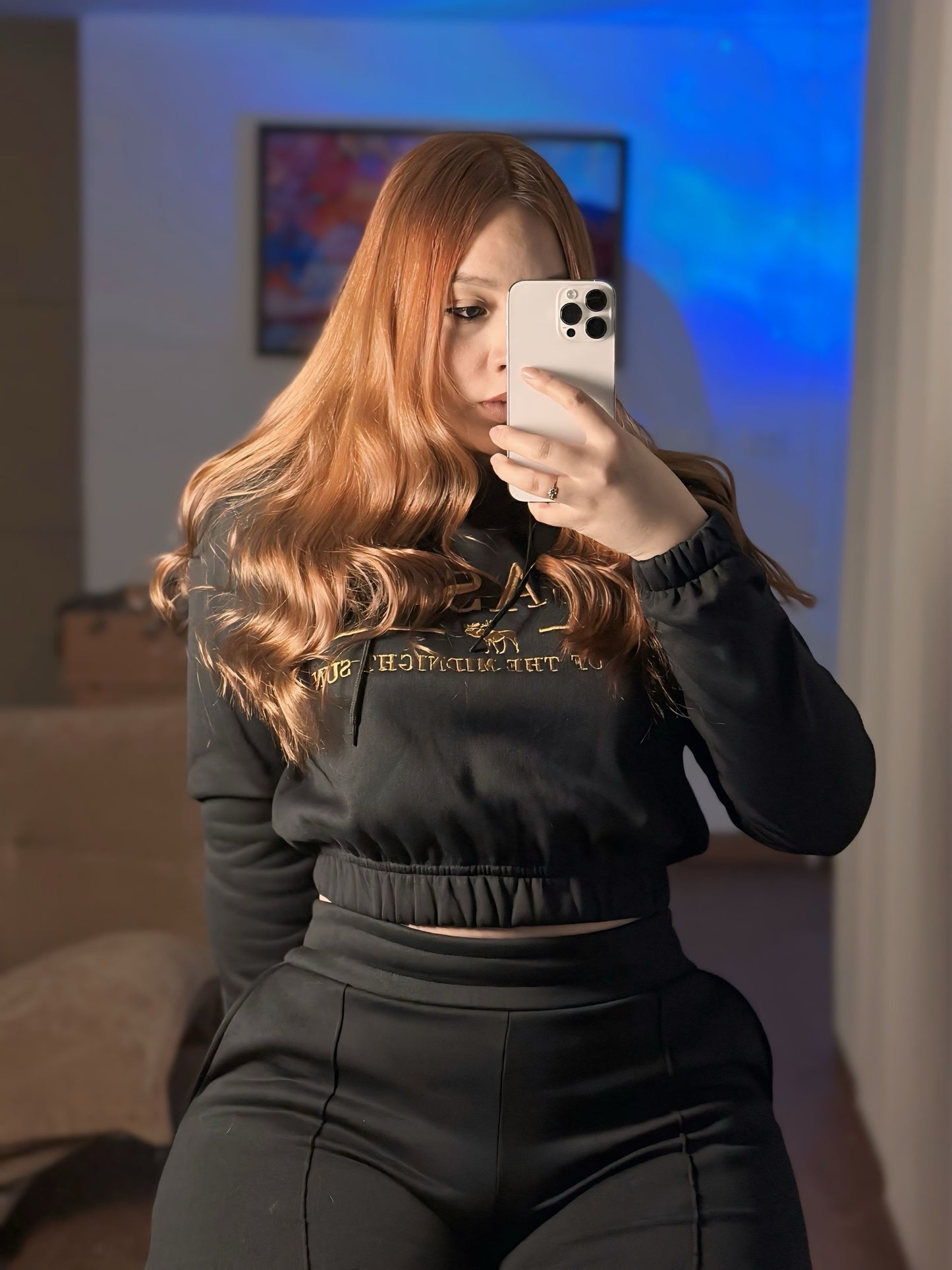 Sudadera bota recta algodón🫶🏻