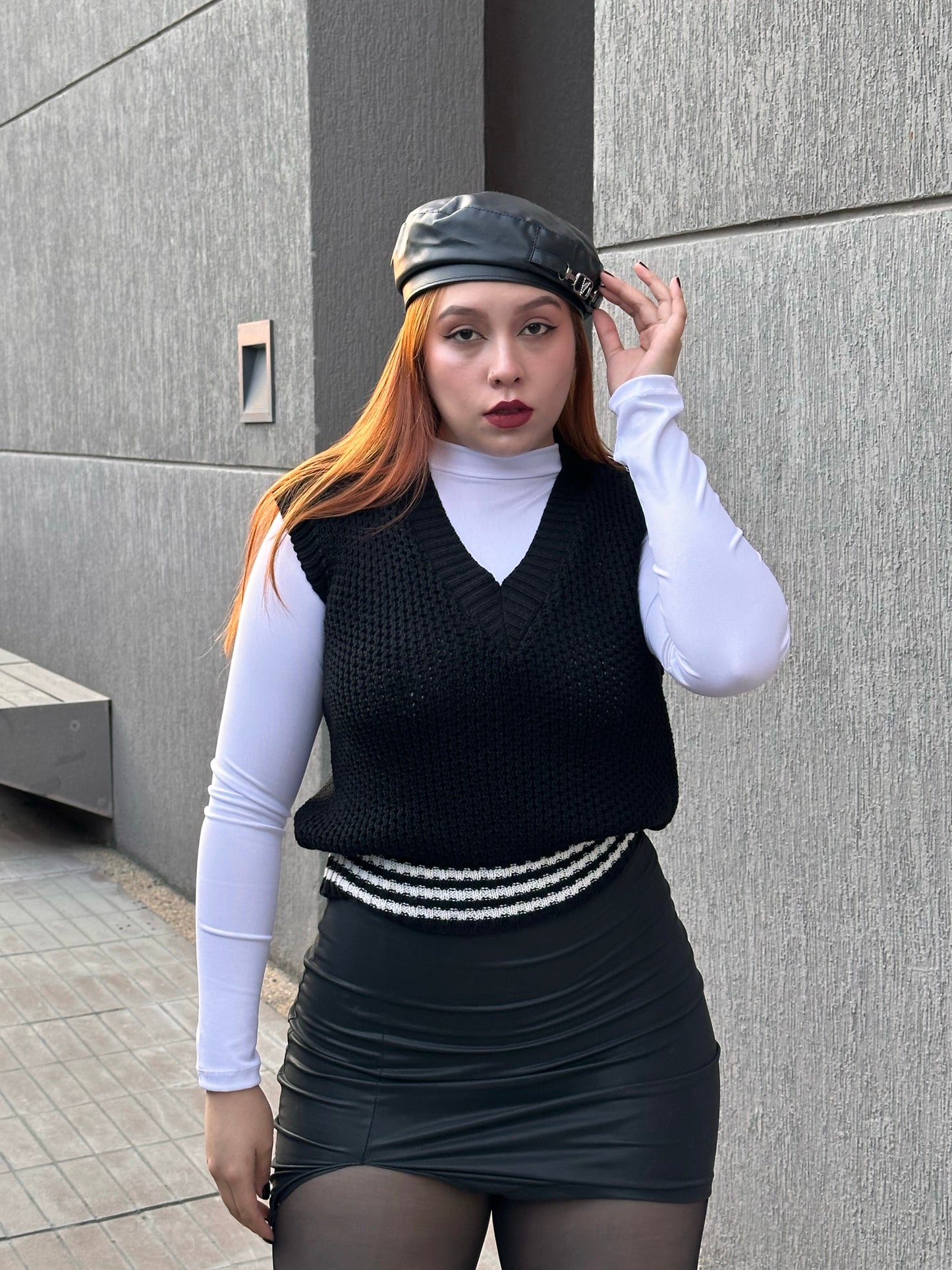 Combo chaleco tejido 🧶