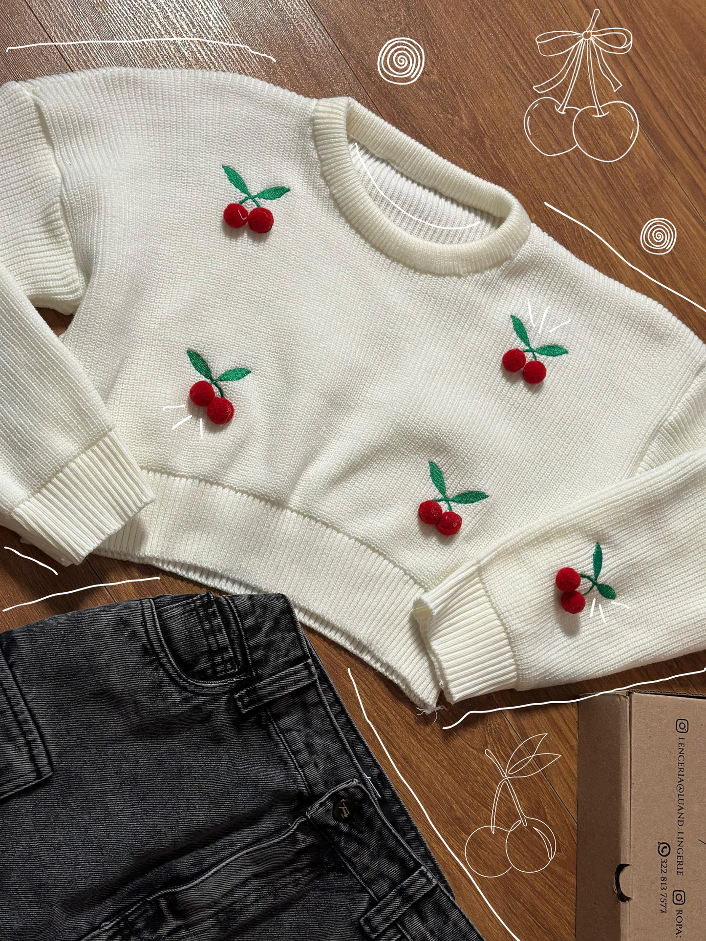 Buzo cereza🍒