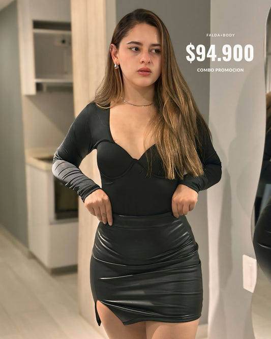 Combo body+más falda♥️