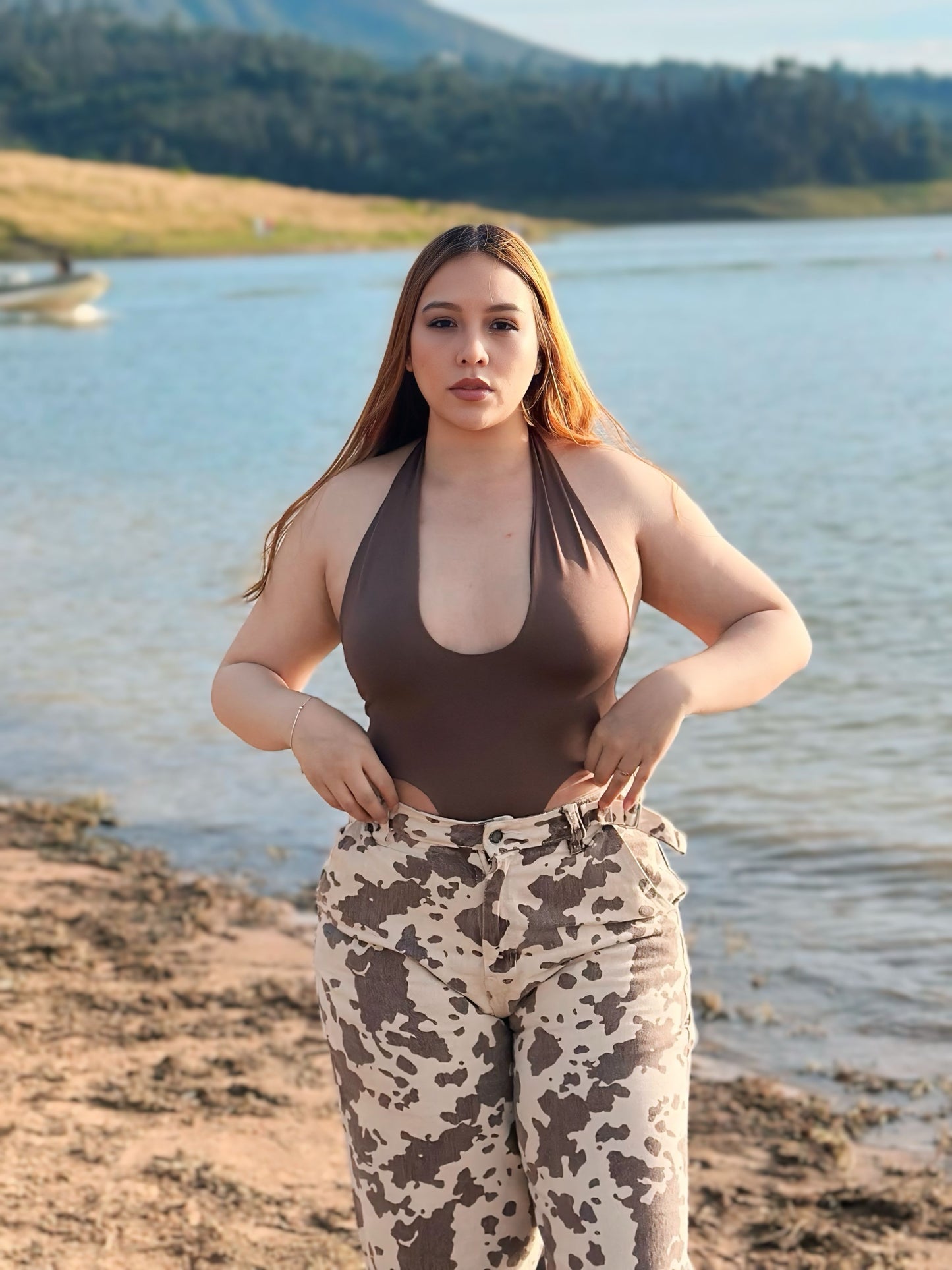 Baggy vaca y body♥️