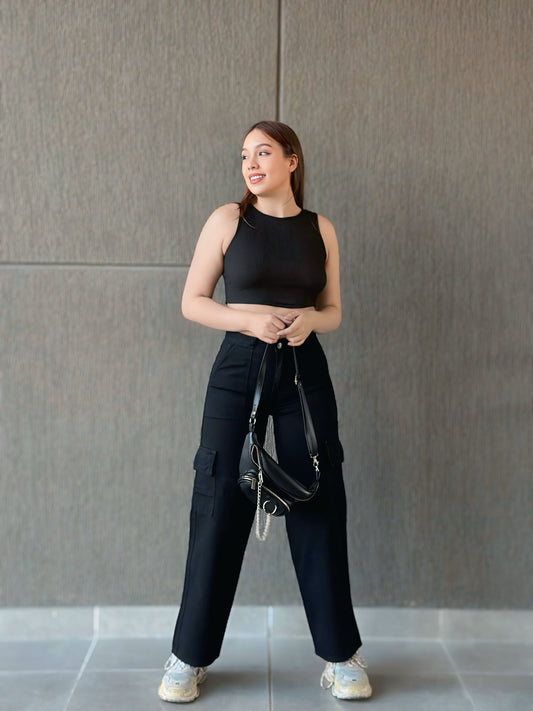 Cargo Jean negro ✨